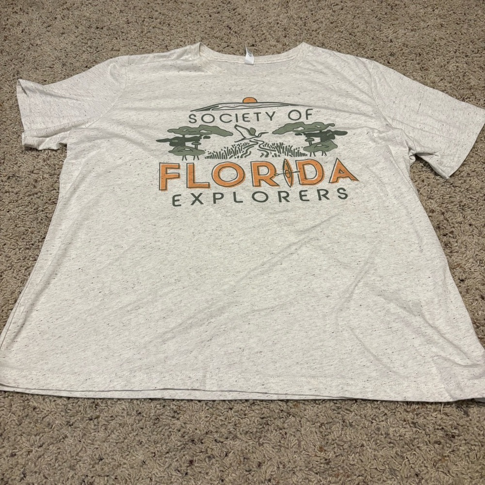 Society of Florida Explorers Khaki T-Shirt